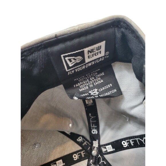 Chicago Bulls HWC SnapBack Hat Cap 9Fifty New Era Windy City Gray Red Logo - Picture 13 of 14